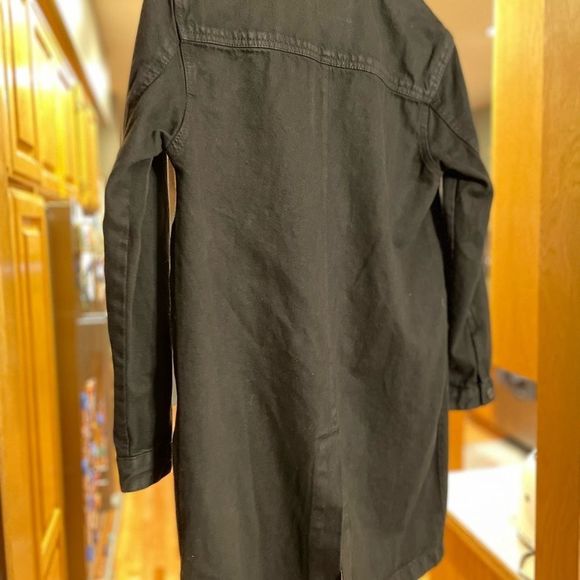 Pull&Bear Black Jean Jacket - Picture 3 of 9